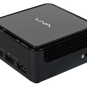 ECS LIVA Q3H Intel® Celeron® N N5100 4 GB LPDDR4-SDRAM 64 GB eMMC Windows 11 Pro Mini PC Negro