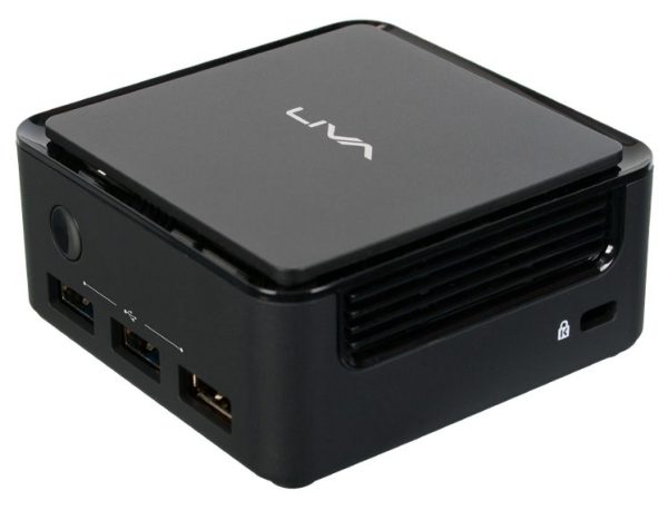 ECS LIVA Q3H Intel® Celeron® N N5100 4 GB LPDDR4-SDRAM 64 GB eMMC Windows 11 Pro Mini PC Negro