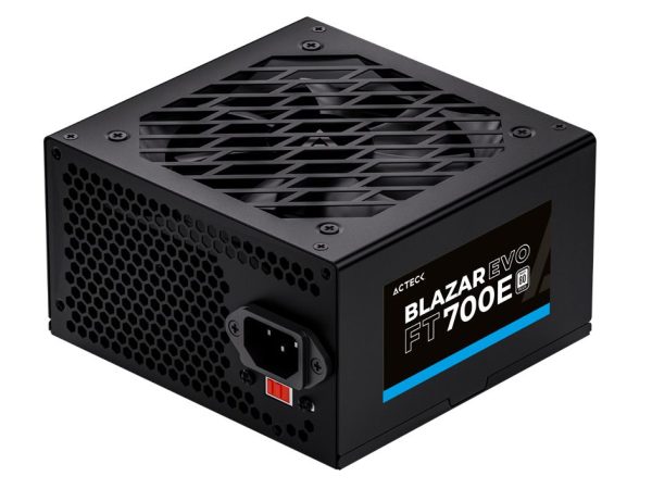 Acteck Blazar Evo FT700E unidad de fuente de alimentación 700 W 20+4 pin ATX ATX Negro - Imagen 2