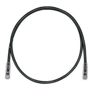 Panduit UTPSP1BLY cable de red Negro 0.3 m Cat6 U/UTP (UTP)