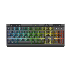Acteck Aurean Pro TA477G teclado Universal USB Negro