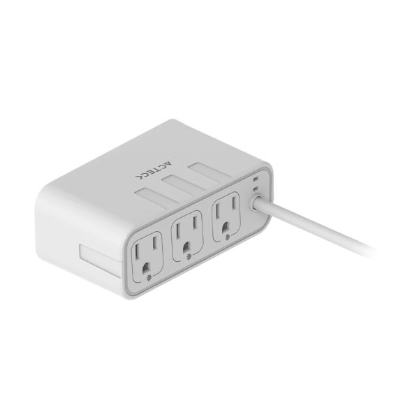Acteck Energon Mate CE676 Universal Blanco Corriente alterna Carga rápida Interior - Imagen 3