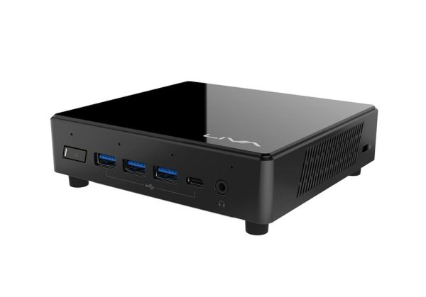 ECS LIVA Z3 Intel® Celeron® N N4500 4 GB DDR4-SDRAM 64 GB eMMC Windows 11 Pro Mini PC Negro - Imagen 2