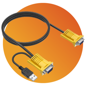 Cables para PC KVM