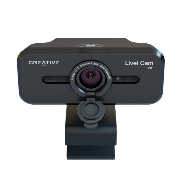 Creative Labs Creative Live! Cam Sync V3 cámara web 5 MP 2560 x 1440 Pixeles USB 2.0 Negro - Imagen 2