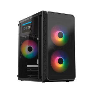 Acteck Doom Pro Crystal GI730 Mini Tower Negro 600 W