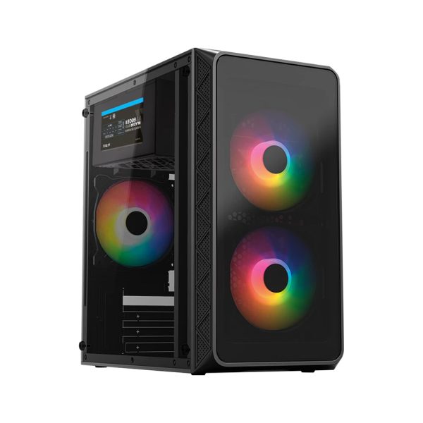 Acteck Doom Pro Crystal GI730 Mini Tower Negro 600 W
