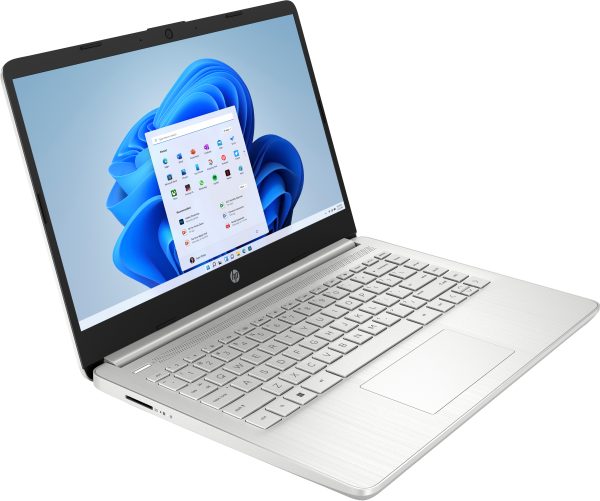 HP 14-dq0532la Intel® Celeron® N N4120 Computadora portátil 35.6 cm (14") HD 4 GB DDR4-SDRAM 128 GB SSD Wi-Fi 5 (802.11ac) Windows 11 Home Plata - Imagen 2