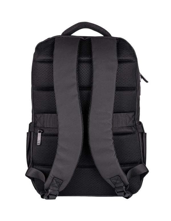 TechZone TZLBP05 mochila City backpack Negro Poliéster - Imagen 2
