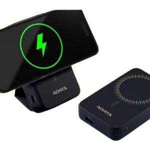ADATA PR100-12BK batería externa Polímero de litio 10000 mAh Cargador inalámbrico Negro
