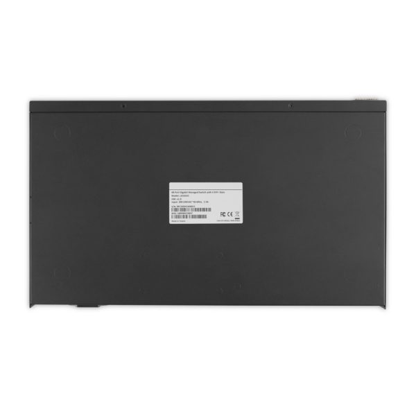 Linksys LGS352C-EU dispositivo de redes Gestionado L3 Gigabit Ethernet (10/100/1000) Energía sobre Ethernet (PoE) Negro, Azul - Imagen 2