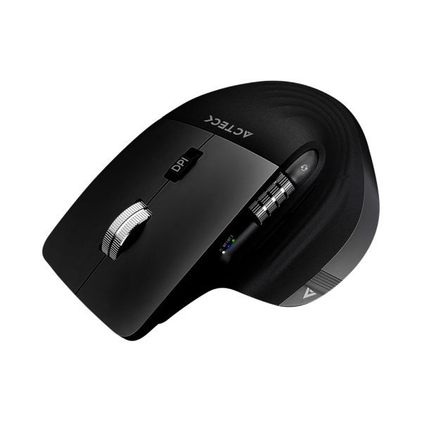 Acteck Virtuos Pro MI780 ratón Oficina Diestro RF inalámbrico + bluetooth Óptico 3200 DPI - Imagen 3