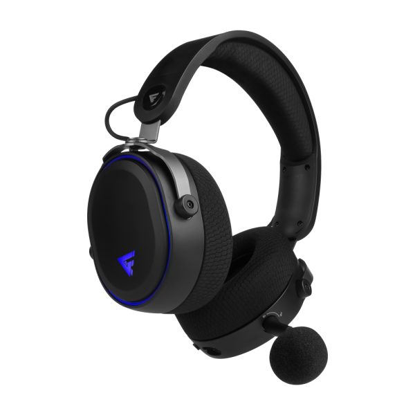 Game Factor HSB600 Auriculares Inalámbrico y alámbrico Diadema Juego Bluetooth Negro - Imagen 2