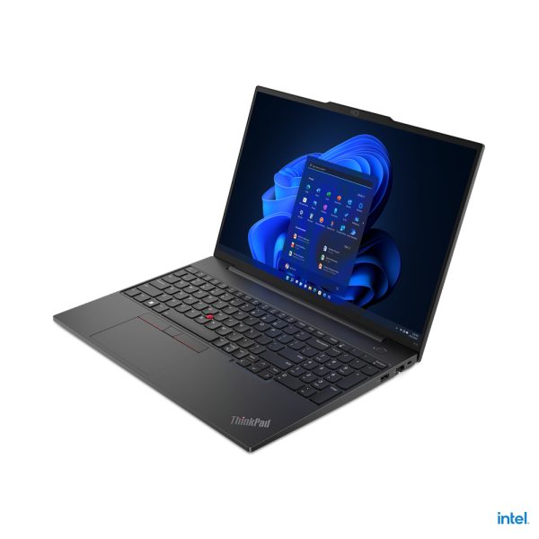 Lenovo ThinkPad E16 Intel® Core™ i5 i5-1335U Computadora portátil 40.6 cm (16") WUXGA 16 GB DDR4-SDRAM 512 GB SSD Wi-Fi 6E (802.11ax) Windows 11 Pro Negro - Imagen 3