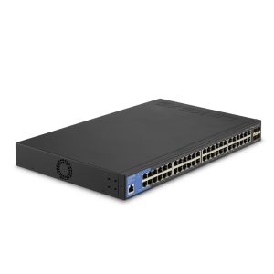 Linksys LGS352C-EU dispositivo de redes Gestionado L3 Gigabit Ethernet (10/100/1000) Energía sobre Ethernet (PoE) Negro, Azul