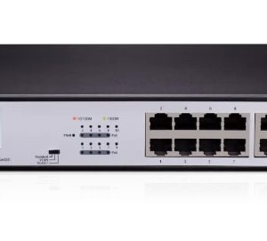 Provision-ISR PoES-08120GC+2GI Gigabit Ethernet (10/100/1000) Energía sobre Ethernet (PoE) Negro