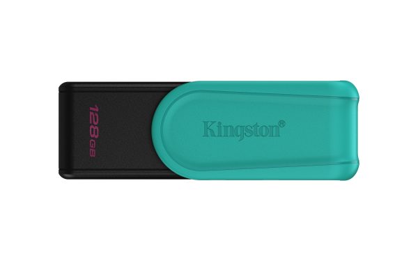 Kingston Technology DataTraveler Exodia S unidad flash USB 128 GB USB tipo A 3.2 Gen 1 (3.1 Gen 1) Negro, Turquesa