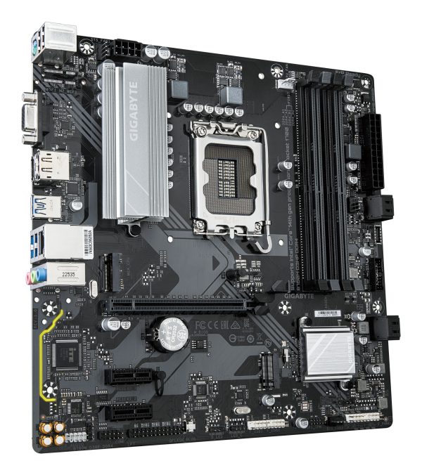 GIGABYTE B760M D3HP DDR4 Placa base - Soporta CPUs Intel Core de 14ª generación, VRM digital de 4+1+1 fases, hasta 5333MHz DDR4 (OC), 2xPCIe 4.0 M.2, GbE LAN, USB 3.2 Gen1 - Imagen 3