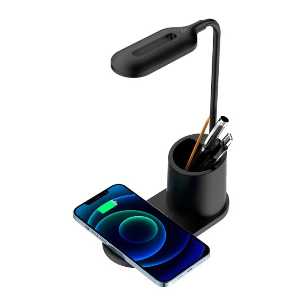 Acteck Energon Lumimate CI711 Smartphone Negro USB Cargador inalámbrico Interior - Imagen 2