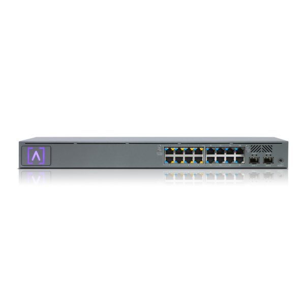 Alta Labs S16-POE dispositivo de redes Gestionado Gigabit Ethernet (10/100/1000) Energía sobre Ethernet (PoE) 1U Gris - Imagen 3