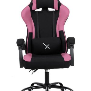 XZEAL XZSXZ20P silla para videojuegos Descansabrazo para juego Negro, Rosa