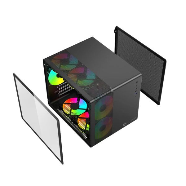 Balam Rush GI930 Mini Tower Negro - Imagen 2
