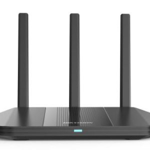 Hikvision DS-3WR18X router inalámbrico Gigabit Ethernet Doble banda (2,4 GHz / 5 GHz) Negro