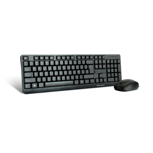 Vorago KM-302 teclado Ratón incluido Universal RF inalámbrico QWERTY Español Negro - Imagen 2