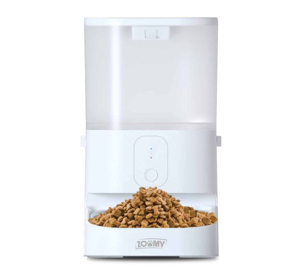 Zoomy ZPF02 comedero y bebedero para perro y gato Plástico Blanco Universal Alimentador automático para mascota - Imagen 2
