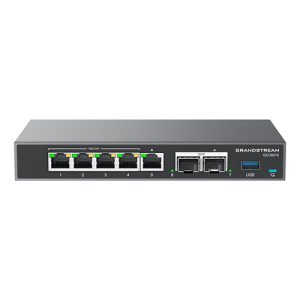 Grandstream Networks GCC6010 dispositivo de redes Gigabit Ethernet (10/100/1000) Energía sobre Ethernet (PoE) Negro, Plata