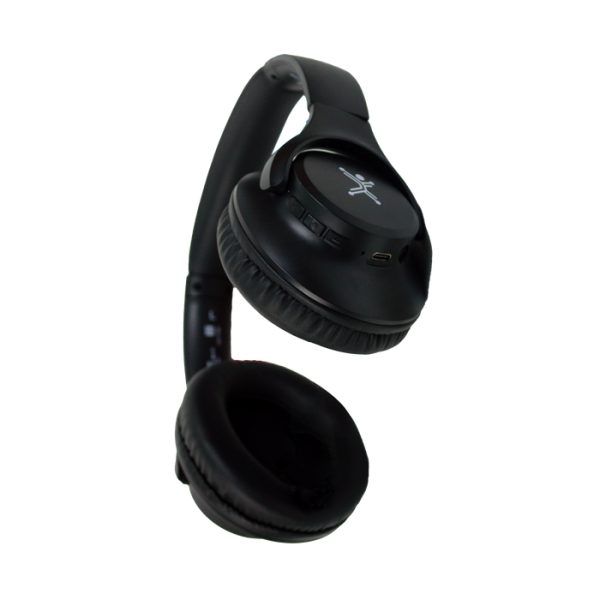 Perfect Choice PC-117001 audífono y auriculare Auriculares Inalámbrico y alámbrico Diadema Llamadas/Música USB Tipo C Bluetooth Negro - Imagen 4