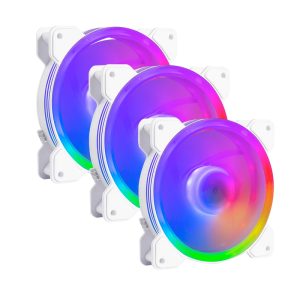 Balam Rush Eolox Blaze EX50KW Gabinete de la computadora Enfriador de aire 12 cm Blanco 1 pieza(s)