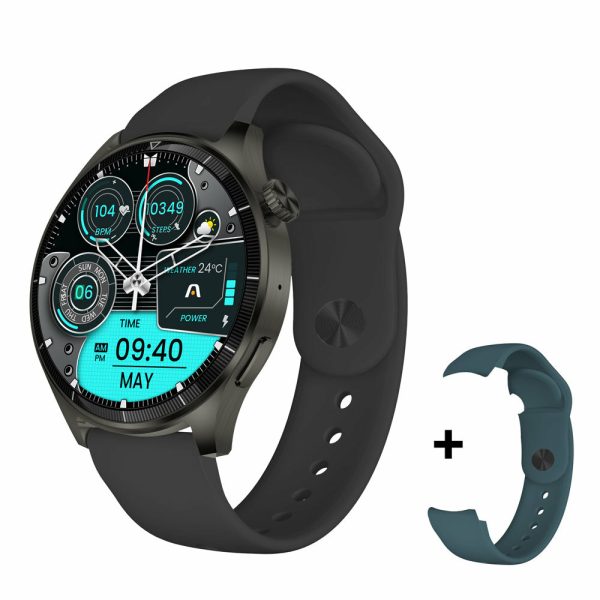 ArgomTech SkeiWatch C61 3.68 cm (1.45") TFT Digital 412 x 412 Pixeles Pantalla táctil Negro - Imagen 4