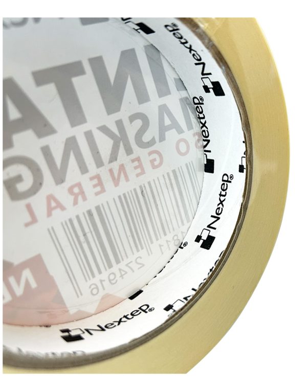 Nextep NE-609D cinta adhesiva de papelería o oficina 50 m Beige 1 pieza(s) - Imagen 2