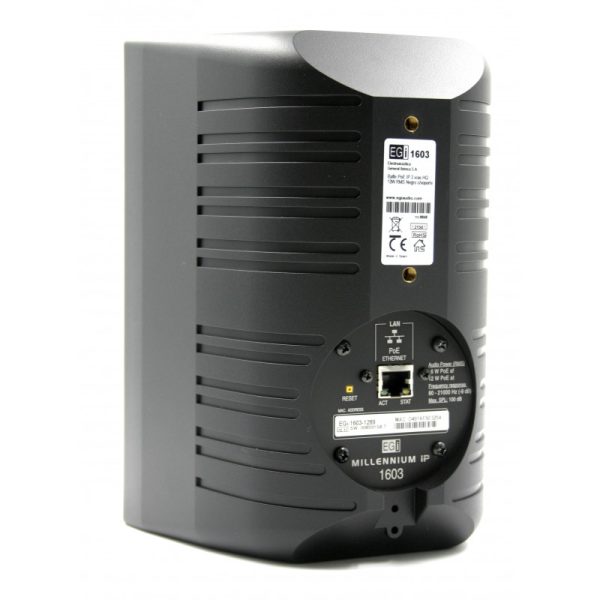 EGI AUDIO SOLUTIONS 1603 altavoz De 2 vías Negro Alámbrico 12 W - Imagen 2