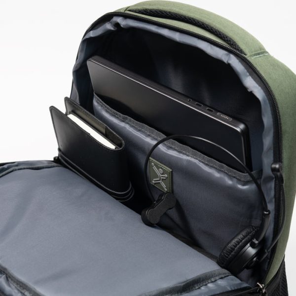 Perfect Choice PC-084600 mochila City backpack Verde Poliéster - Imagen 4
