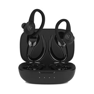 Vorago ESB-500-PLUS auricular y casco Auriculares Inalámbrico gancho de oreja Llamadas/Música/Deporte/Uso diario Bluetooth Negro