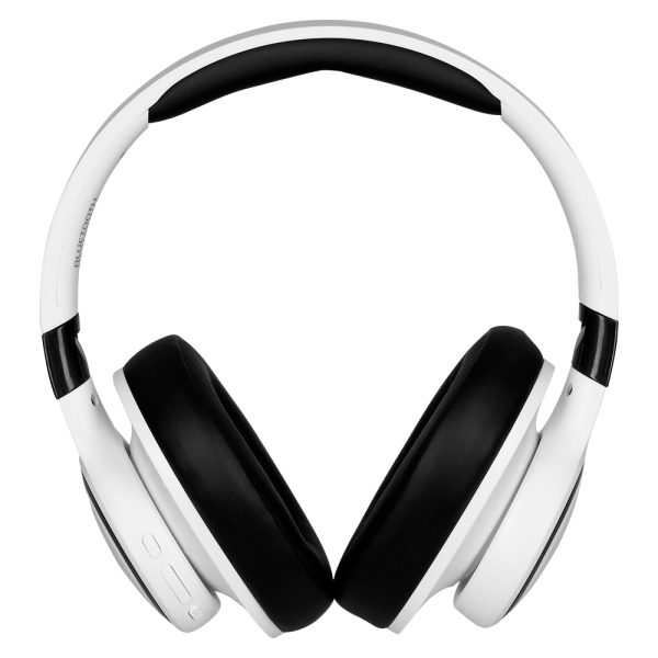 Vorago HPB-205-WH audífono y auriculare Audífonos Inalámbrico y alámbrico Diadema Llamadas/Música USB Tipo C Bluetooth Blanco - Imagen 2