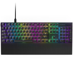 NZXT Function 2 teclado Juego USB Inglés de EE.UU. Negro