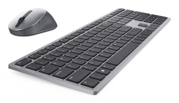 DELL KM7321W teclado Ratón incluido Oficina RF inalámbrico + bluetooth Inglés de EE.UU. Gris, Titanio - Imagen 3