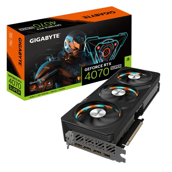 GIGABYTE GAMING GeForce RTX 4070 SUPER OC 12G NVIDIA 12 GB GDDR6X - Imagen 2