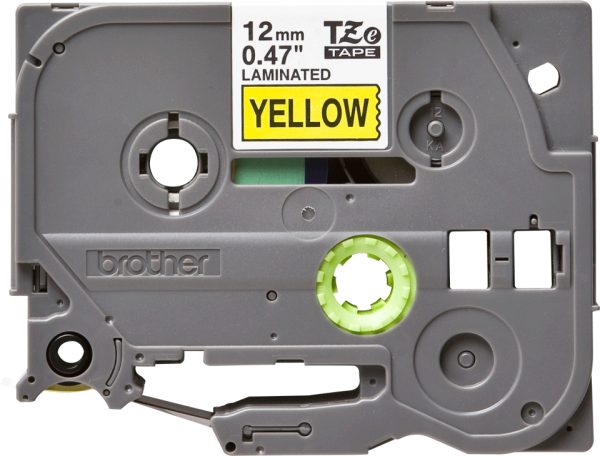 Brother TZE-631 cinta para impresora de etiquetas Negro sobre amarillo - Imagen 2