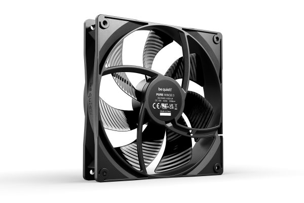be quiet! Pure Wings 3 140mm Gabinete de la computadora Ventilador 14 cm Negro 1 pieza(s) - Imagen 2