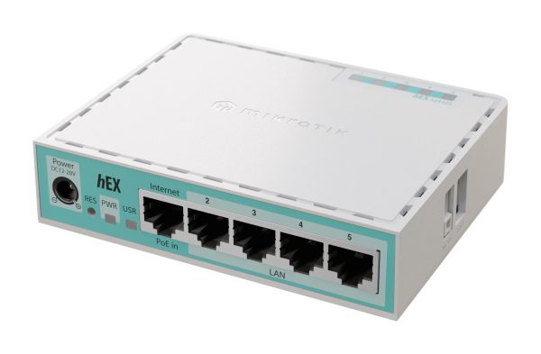 Mikrotik hEX enrutador Gigabit Ethernet Blanco