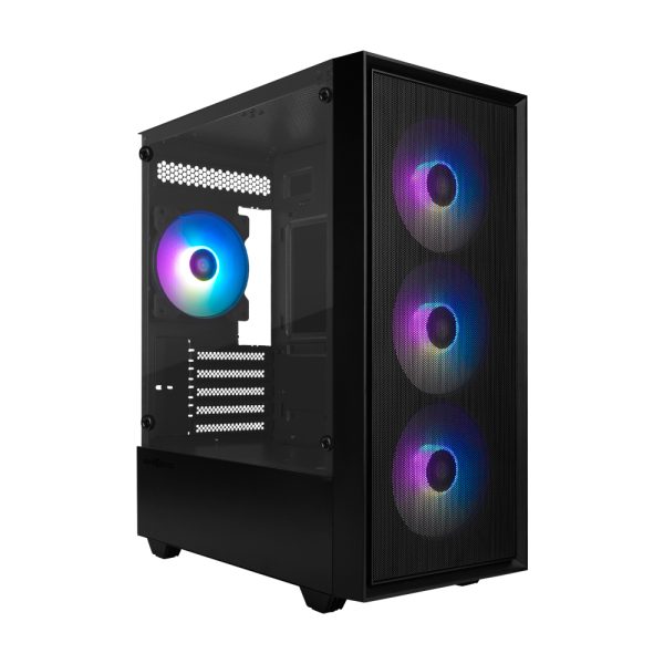 Game Factor CSG503 gabinete de computadora Negro - Imagen 2