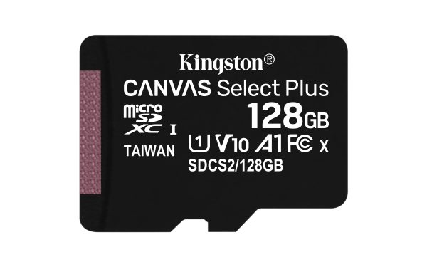 Kingston Technology Canvas Select Plus 128 GB MicroSDXC UHS-I Clase 10 - Imagen 3