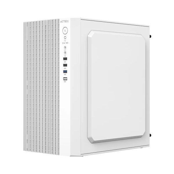 Acteck Zenith GI656 Mini Tower Blanco 500 W - Imagen 3