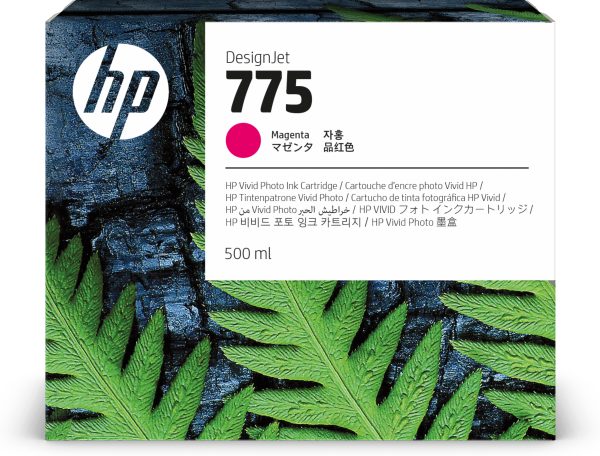 HP Cartucho de tinta 775 magenta de 500 ml - Imagen 4