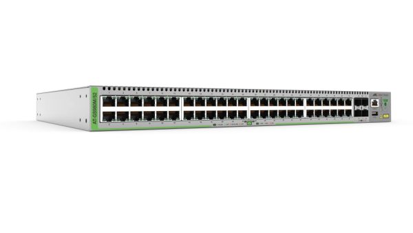 Allied Telesis GS980M Gestionado L3 Gigabit Ethernet (10/100/1000) 1U Gris - Imagen 2