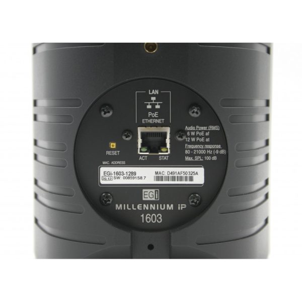 EGI AUDIO SOLUTIONS 1603 altavoz De 2 vías Negro Alámbrico 12 W - Imagen 4